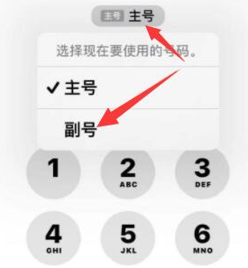 曲阜苹果14维修店分享iPhone 14 Pro Max使用副卡打电话的方法 